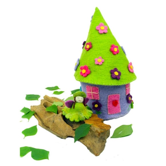 Purple Handmade Fairy House - Picture 2 of 6